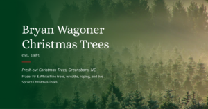 Bryan Wagoner Christmas Trees